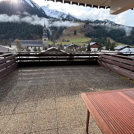 Cosy Avec Terrasse Et Parking A - Fr-1-692-107 Apartment La Chapelle-d'Abondance